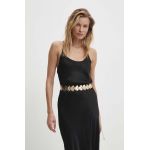 Answear Lab curea femei, culoarea auriu