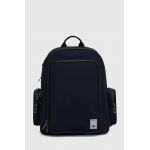 Emporio Armani rucsac barbati, culoarea albastru marin, mare, neted
