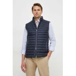 Geox vesta de puf M4525C-T2449 M WARRENS barbati, culoarea albastru marin