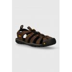 Keen sandale Clearwater CNX Leather barbati, culoarea maro