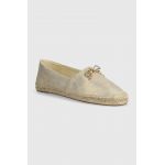 MICHAEL Michael Kors espadrile Nori culoarea auriu, 40R4NRFP1D