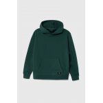 Vans bluza copii ORIGINAL STANDARDS PO culoarea verde, cu glugă, neted