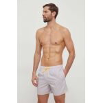 adidas pantaloni scurți de baie culoarea violet IR6198