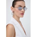 AllSaints ochelari de soare femei, culoarea gri