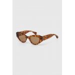 AllSaints ochelari de soare femei, culoarea maro