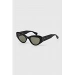 AllSaints ochelari de soare femei, culoarea negru