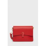 Answear Lab poseta de piele culoarea rosu