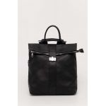 Answear Lab rucsac femei, culoarea negru, mare, neted