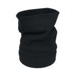 Jamiks fular circular copii POLDI culoarea negru, neted