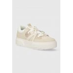 Timberland sneakers din piele Laurel Court culoarea bej, TB0A61DMEM31