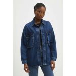 Answear Lab camasa jeans femei, relaxed