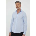 Armani Exchange camasa din bumbac barbati, cu guler clasic, regular