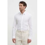 BOSS cămașă bărbați, culoarea alb, cu guler clasic, slim 50512652
