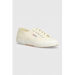 Superga tenisi 2750-COTU CLASSIC femei, culoarea bej, S000010