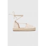 Aldo espadrile Picot culoarea bej, 13573899.Picot