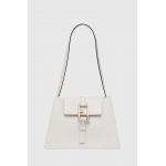 Furla poseta de piele culoarea bej