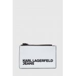Karl Lagerfeld Jeans portofel culoarea alb