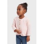Levi's cardigan bebe culoarea roz, light