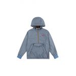 Levi's hanorac de bumbac pentru copii LVB CHAMBRAY ANORAK cu glugă, neted