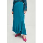 Medicine fusta culoarea verde, maxi, evazati