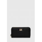 Armani Exchange portofel femei, culoarea negru