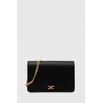 Elisabetta Franchi poseta de piele culoarea negru