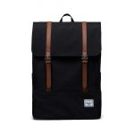 Herschel rucsac Survey Backpack culoarea negru, mare, neted