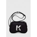 Karl Lagerfeld Jeans poseta culoarea negru