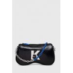 Karl Lagerfeld Jeans poseta culoarea negru