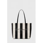 Karl Lagerfeld poseta culoarea negru