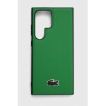 Lacoste Husă pentru telefon S24 Ultra S928 culoarea verde