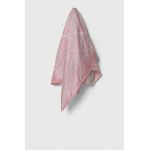 Lanvin eșarfă de mătase culoarea roz, cu model 6L9090.SR556