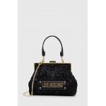 Love Moschino poseta culoarea negru