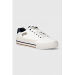 Puma teniși Court Classic Vulc Retro Club bărbați, culoarea alb, 395089