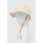 Rip Curl palarie din bumbac culoarea bej, bumbac