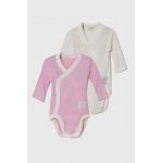 United Colors of Benetton body din bumbac pentru bebelusi 2-pack