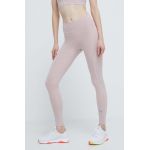 adidas by Stella McCartney leggins de antrenament TruePurpose Optime culoarea roz, neted, IR9643