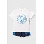 adidas Originals compleu copii culoarea albastru marin