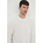BOSS pulover bărbați, culoarea alb 50511773