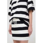 Miss Sixty fusta din bumbac culoarea negru, mini, drept