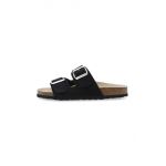 Bianco papuci din piele BIAOLIVIA femei, culoarea negru, 11200379