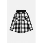 Coccodrillo camasa de bumbac pentru copii culoarea negru