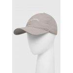 Hollister Co. șapcă de baseball din bumbac culoarea gri, cu imprimeu