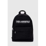 Karl Lagerfeld rucsac femei, culoarea negru, mare, neted