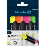 En-gros set 4 Textmarker Schneider Jobs