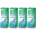 Solutie intretinere lentile de contact Opti-Free Pure Moist 4 x 300 ml + suport lentile cadou