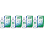 Solutie intretinere lentile de contact Opti-Free Pure Moist 4 x 90 ml + suport lentile cadou