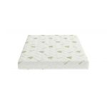 Saltea cu spumă poliuretanică Confort 4Family Aloe Vera 160x200 Somnart, înălțime 14 cm, husă lavabilă și detașabilă cu fermoar, fermitate medie