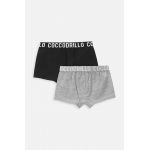 Coccodrillo boxeri copii 2-pack culoarea negru