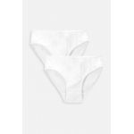 Coccodrillo chiloti copii 2-pack culoarea alb